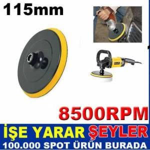 Sgs 115mm Cırtlı Disk Zımpara Tabanı 8500rpm