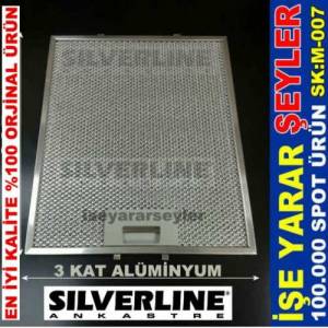 Sılverlıne 3170 Ankastre Filtresi Alüminyum Kartuş Filtre,Silverline Ankastre Davlumbaz Filtresi
