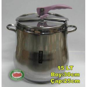 Büyük Boy Düdüklü Tencere+Çift Güvenlikli