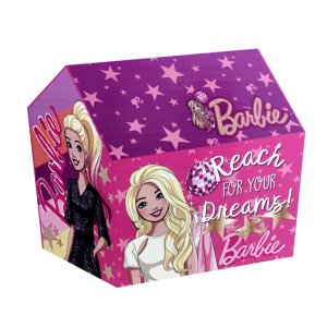 Orjinal Lisanslı Barbie Desenli Oyun Çadırı Oyun Evi Kız Çocuklar İçin