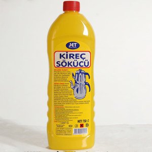 Jet Kimya 750gr Kireç Sökücü Metal Mutfak Eşyaları İçin Birebir Pratik Temizleyici Kireç Sökücü