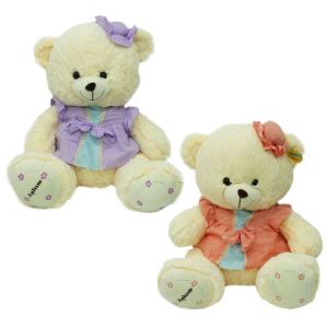 Oturan Mini Şapkalı Peluş Ayı