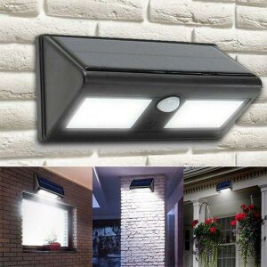 Hareket Sensörlü Güneş Enerjisinden Şarjlı 40 SMD LED Aydınlatma Lambası Su Geçirmez Dış Mekan Işığı