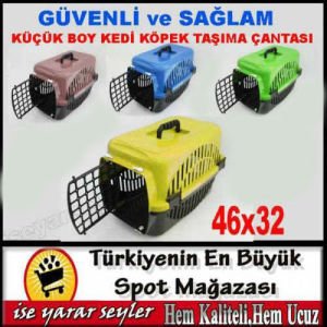 46x32cm Evcil Hayvan Taşıma Çantası Katlanabilir,Sağlam Dayanıklı Küçük Boy Kedi Köpek Taşıma Sepeti