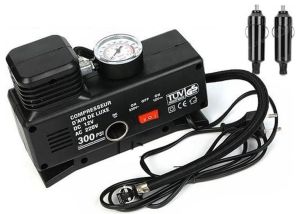 220V ile 12V Oto Elektriği Çalışan Hava Lastik Şişirme Kompresörü 300 PSI Çok Amaçlı Yol Yardımı