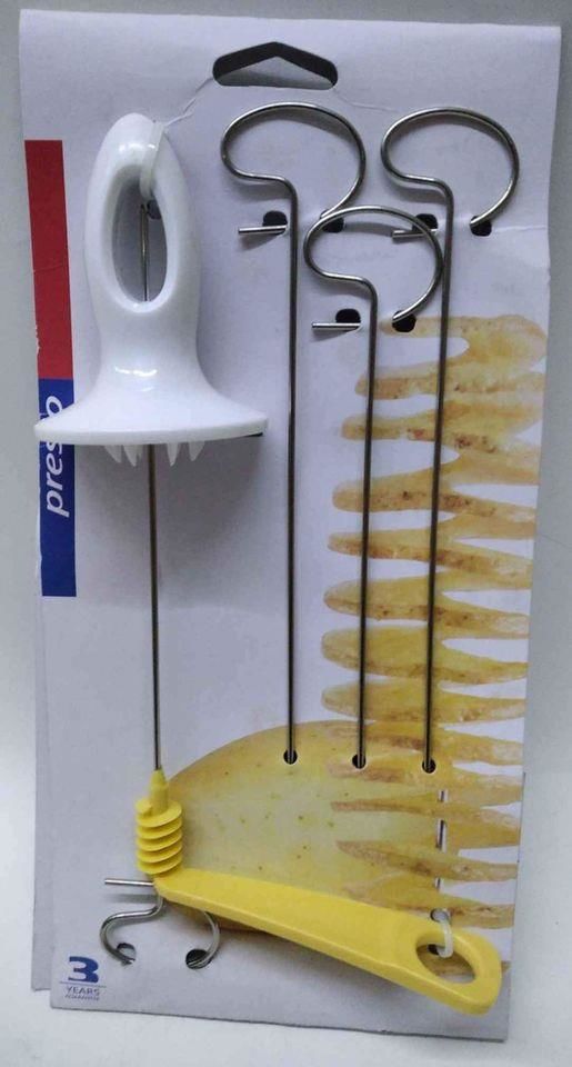 BAYSA 658 Spiral Patates Doğrayıcı Ve 3 Adet Şiş D-Raf