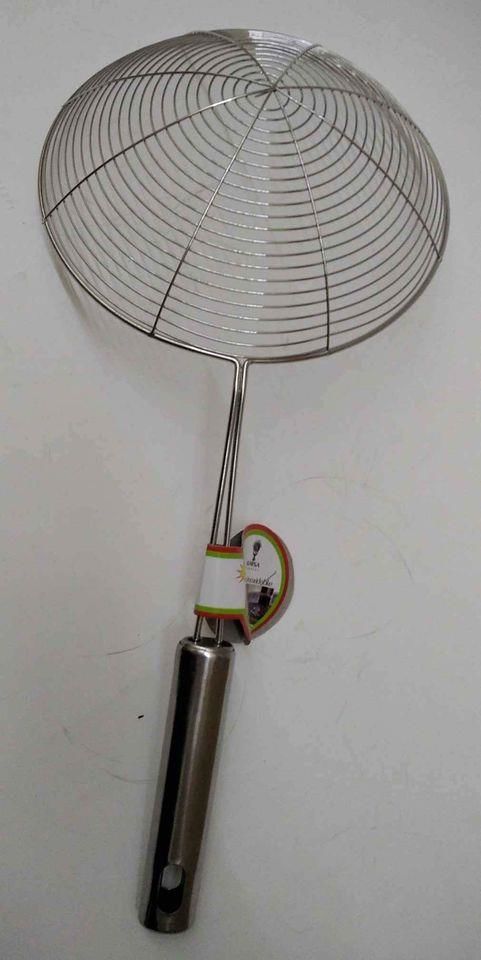 BAYSA Acero İnoxidable Paslanmaz Çelik Kevgir Süzgeç 17 Cm D-Raf