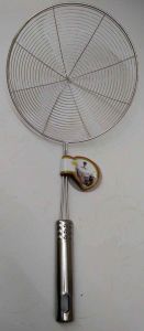 BAYSA Acero İnoxidable Paslanmaz Çelik Kevgir Süzgeç 17 Cm D-Raf