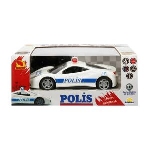 1:20 Uzaktan Kumandalı Suncon Usb Şarjlı Polis Arabası 20 cm