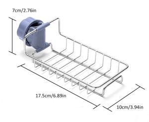 Mutfak ve Banyo Organizer Demir Raf Tek Kat