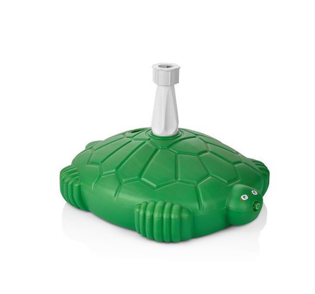 Kaplumbağa Model 10 Litre Plaj, Bahçe Şemsiyesi Bidonu 10 Litre Su Alan Kaplumbağ Görselli Bidon