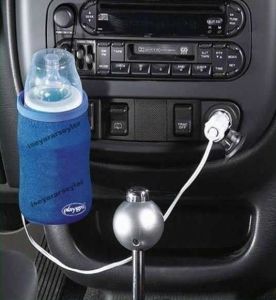 Oto Çakmağına Takılan Biberon Çok Amaçlı Isıtıcı