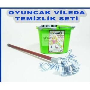 Orjinalle Birebir Aynı Oyuncak Temizlik Vileda Seti,çocuklara Temizlik Yapma Alışkanlığı Kazandırır
