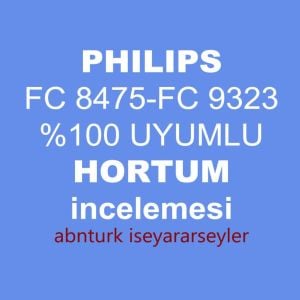 Philips FC 8475 Elektrikli Süpürge Hortumu Tam Uyumlu 1.Kalite Orjinalle Aynı 8475,9323 Hortumu 2mt