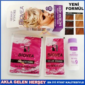 BİOVEA YENİ FORMÜL BOYALI SAÇLAR İÇİN RENK AÇICI
