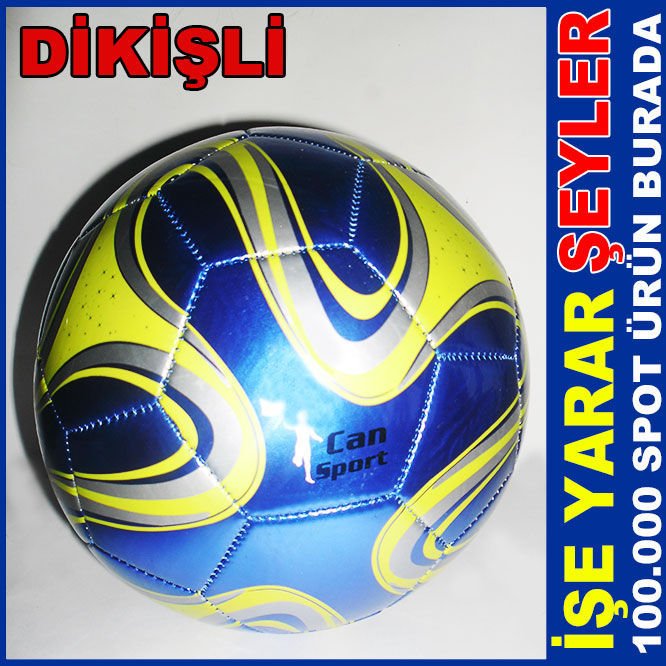 METALİK PARLAK RENK KALİTELİ DİKİŞLİ FUTBOL TOPU