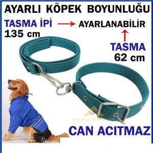 ÖZEL DOKUMA PALASKA KUMAŞ SAĞLAM KÖPEK TASMASI