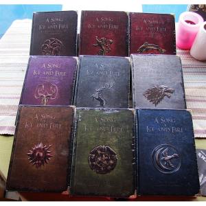 Game Of Thrones Serisi Kabartmalı Defter