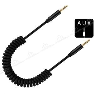 Spiral Aux Kablosu Uzayıp Kısalan 150 Cm Kablo 3.5mm Aux