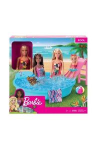 Barbie Ve Havuzu Oyun Seti