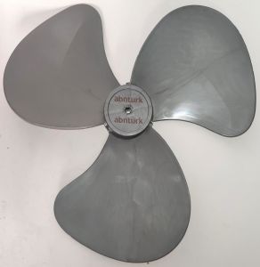 16'' Vantilatör Pervanesi Yer ve Masa Tipi Vantilatörler için 3 Kanatlı Pervane Orijinal Yedek Parça