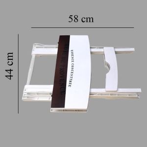 Çok Amaçlı Pratik Katlanır Plastik Masa 44x38 cm Katlanır Sehpa Portatif Piknik Masası Ders Masası