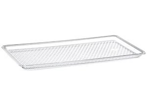 Dünyanın En Sağlam Tepsisi Kırılmaz Şeffaf 33x22cm Ev-Pastahane-Otel Vip Kalite Servis En Şık Sunum