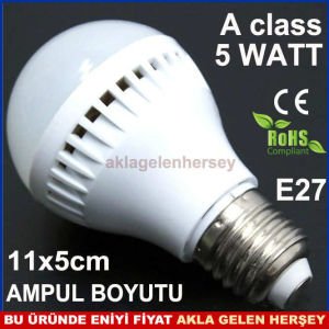 AWATAR 5W A class ENERJİ TASARRUFLU LED AMPUL