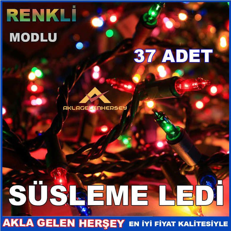 PROGRAMLI PİRİNÇ RENKLİ 37 ADET SÜSLEME IŞIĞI