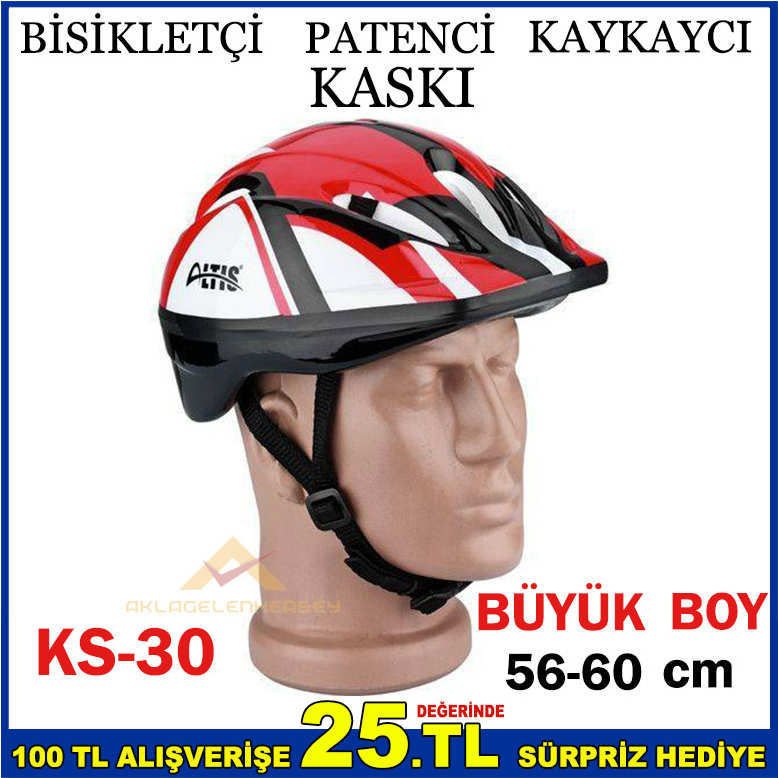 L PROFESYONEL BİSİKLETÇİ PATENCİ KAYKAYCI KASKI