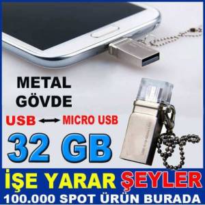 32 Gb Android İçin Otg Micro Usb Flash Bellek