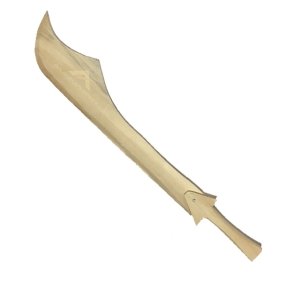 Oyuncak Tahta Osmanlı Kılıcı, Çocuklar İçin 50cm Eğitici Kılıç