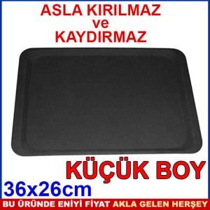 KÜÇÜK BOY KIRILMAZ KAYDIRMAZ 36cm SERVİS TEPSİSİ