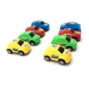 8 Adet Sevimli Mini Oyuncak Araba Cartoon Car