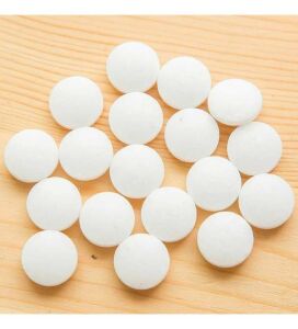 Misket Naftalin Tablet 100gr 30-35 Adet Pisuvar Lavabo Kötü Koku Önleyici Tableti Haşere Güve Kovucu