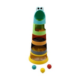 3 Toplu Kurbağa Kule Oyuncağı Eğlenceli Çocuk Oyuncakları