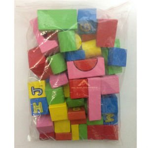 50 PARÇA ALFABE HARFLİ RENKLİ AHŞAP BLOKLAR BULTAKLI ÖZEL KUTUSUNDA AHŞAP BLOK PUZZLE abn34