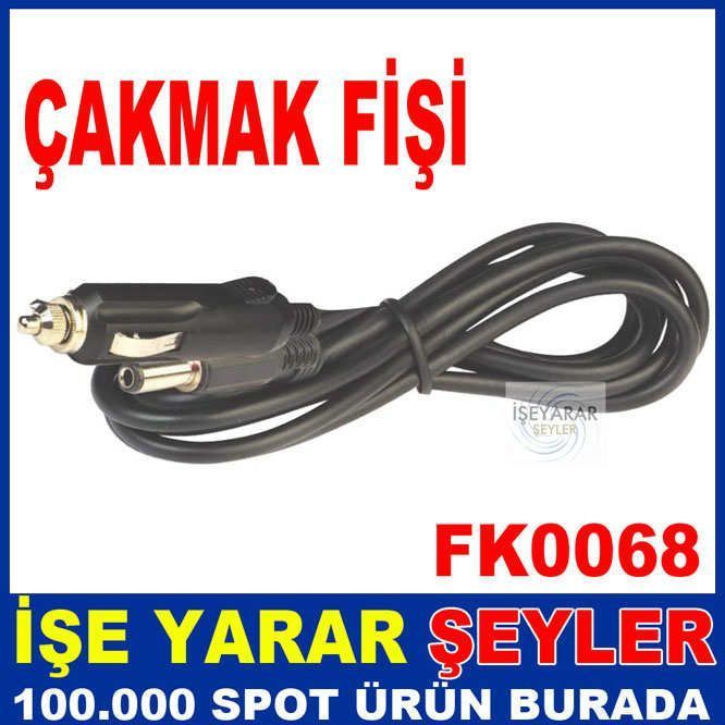 12-24V cihazlara uygun Çakmaklık fişi OTO,KAMYON OTOBÜSLERLE TÜM ARAÇLAR İÇİN KABLOLU ÇAKMAK FİŞİ