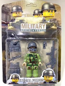 Küçük Asker Figür Giydirilebilir Oyuncak - Asker Figür Aksesuarlı Oyuncak