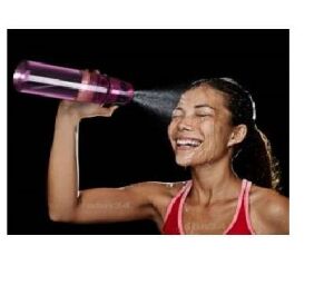Serinleten su matarası,Su Spreyli Serinletici Kırılmaz Matara Suluk 700g Sağlıklı Özel Gıda Plastiği