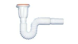 Muffmatik Plastik Süzgeç Körüklü Sifon Paslanmaz Haşere ve Koku Önleyici 74 Cm