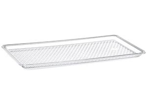 4 Adet 33x12cm Dünyanın En Sağlam Şeffaf Tepsisi Kırılmaz Ev-Pastahane-Otel Vip Kalite En Şık Sunum