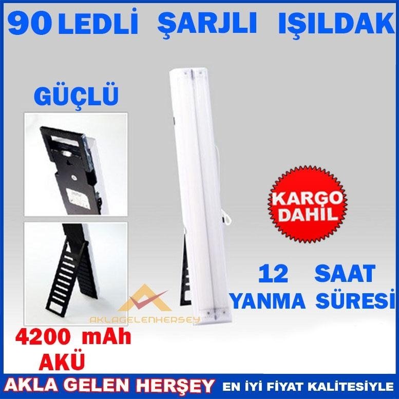 Ücretsiz Kargo 12 SAAT YANMA SÜRELİ 90 LEDLİ GÜÇLÜ UZUN IŞILDAK