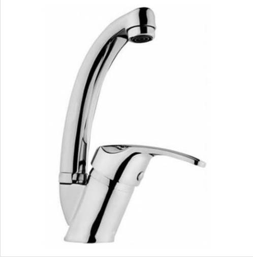 Aç Kapa Sistem Kısa Kuğu Mix Evye Bataryası,Sıcak Soğuk Tezgaha Monte 2 Yıl Garantili Kromaj Kaplama