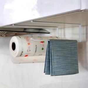 Kağıt Havlu Fincan Kupa Askısı,Raf altı çok amaçlı pratik Metal Askılık