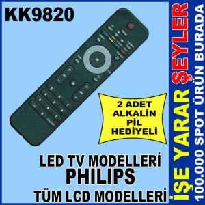 PHILIPS LCD LED TV ORJİNAL TV KUMANDASI RM-670C