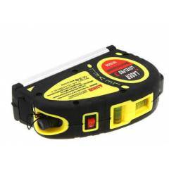 Levelpr 03 Lazer Işıklı Su Terazili Hizalama Fonksiyonlu Laser Metre 5 Mt Şerit Metre