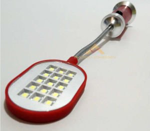 15LED METAL GÖVDELİ OYNAR BAŞLI ÇOK AMAÇLI FENER