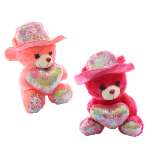 Şapkalı Ayı Peluş Oyuncak 40 cm