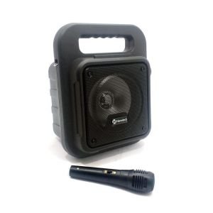 Mikrofonlu Şarjlı Kablosuz Wireless Karaoke Amfi Hoparlör Speaker